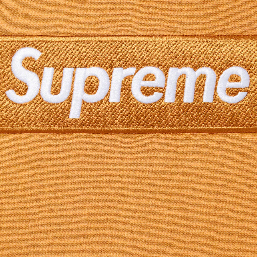 Supreme Box Logo Hooded Sweatshirt (Light Mustard) – Cash Rules